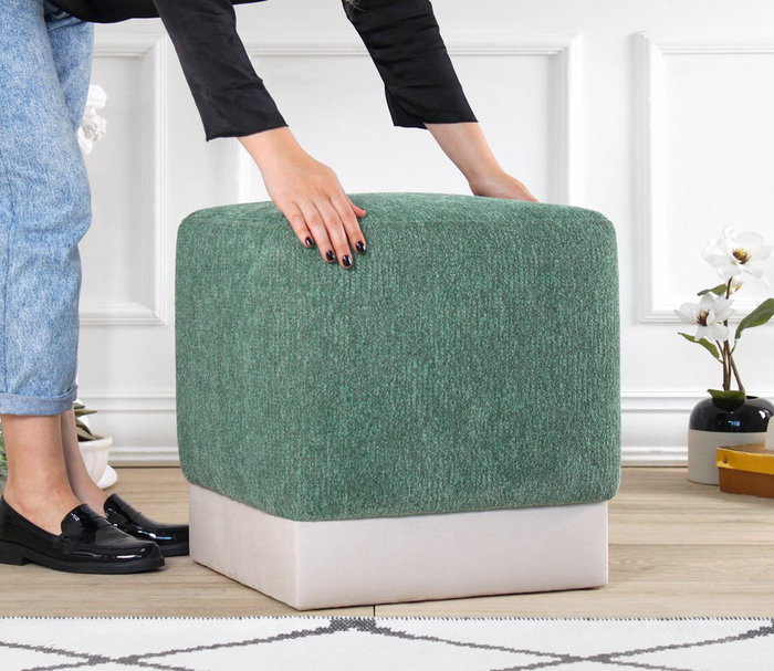 Atelier Del Sofa Puf Verde